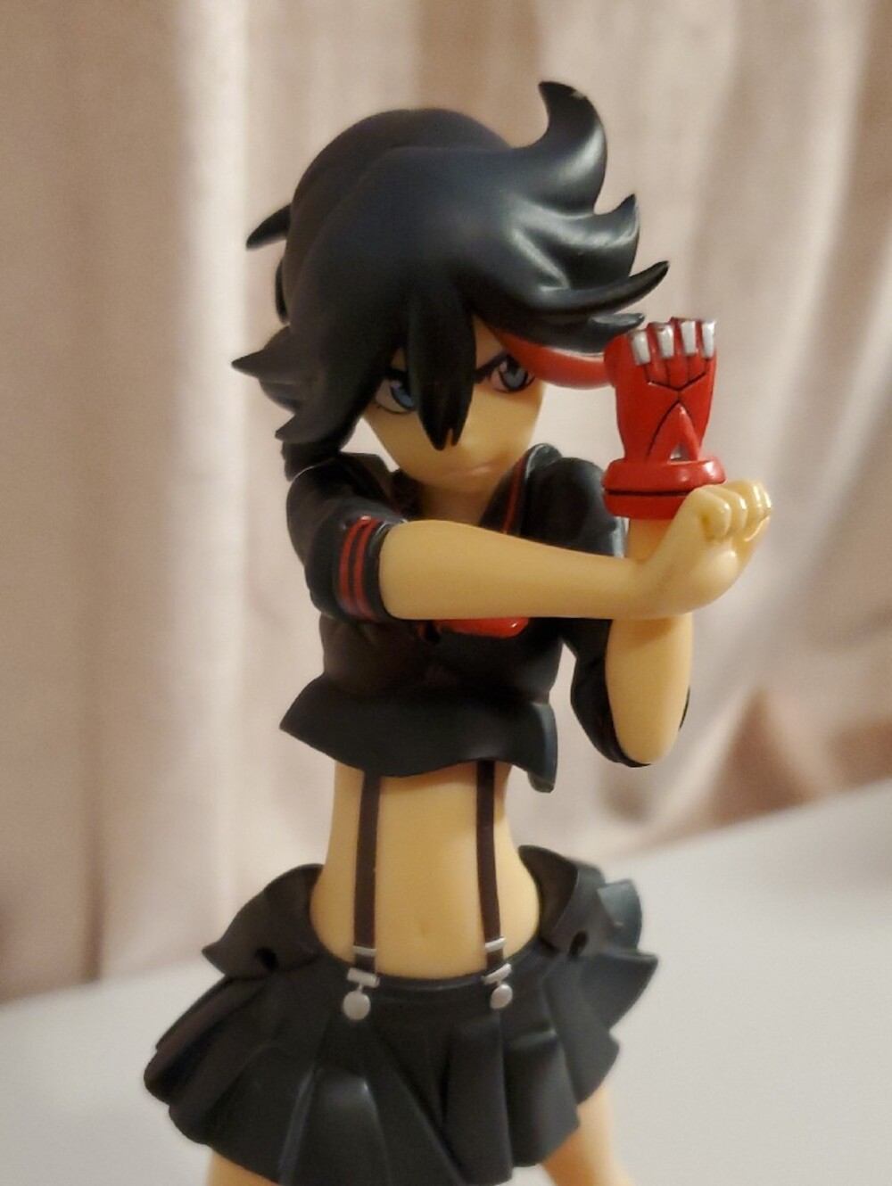 Ryuko Matoi Figures Black Anime Girl Figurine with Red - Picture 10 of 12